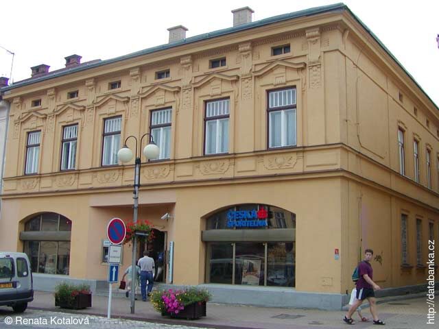Pobočka České spořitelny - bankomat